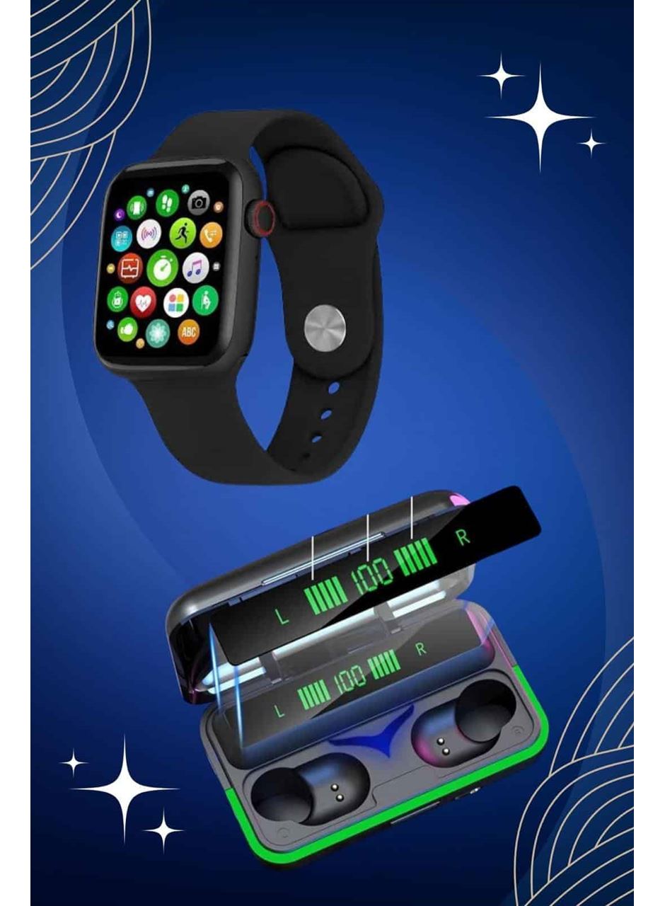 Ucuz ve Kaliteli Kulaklıklı Saat Seti Bluetooth Bağlantılı Akıllı Saat ve Kulaklık