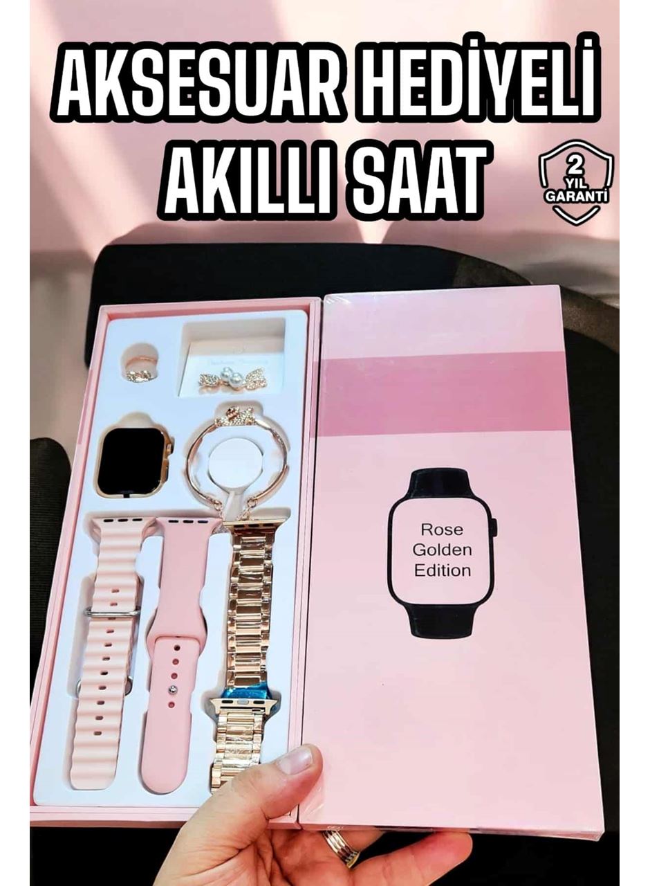 Akıllı Saat Sesli Görüşme Bildirim Görme Uyku ve Sağlık Takibi