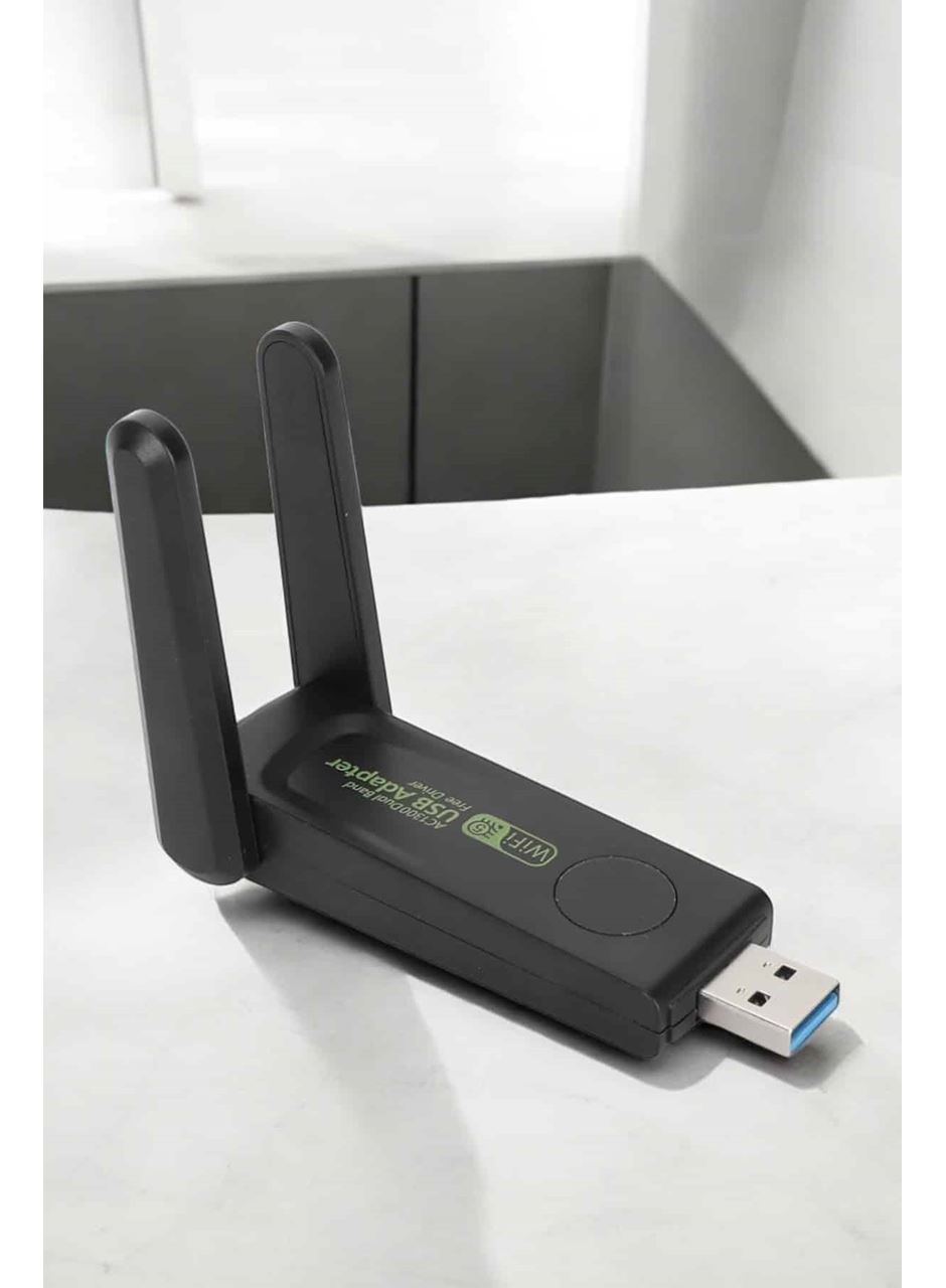 Dual Band Wifi Alıcı Adaptör USB 3.0 Destekli