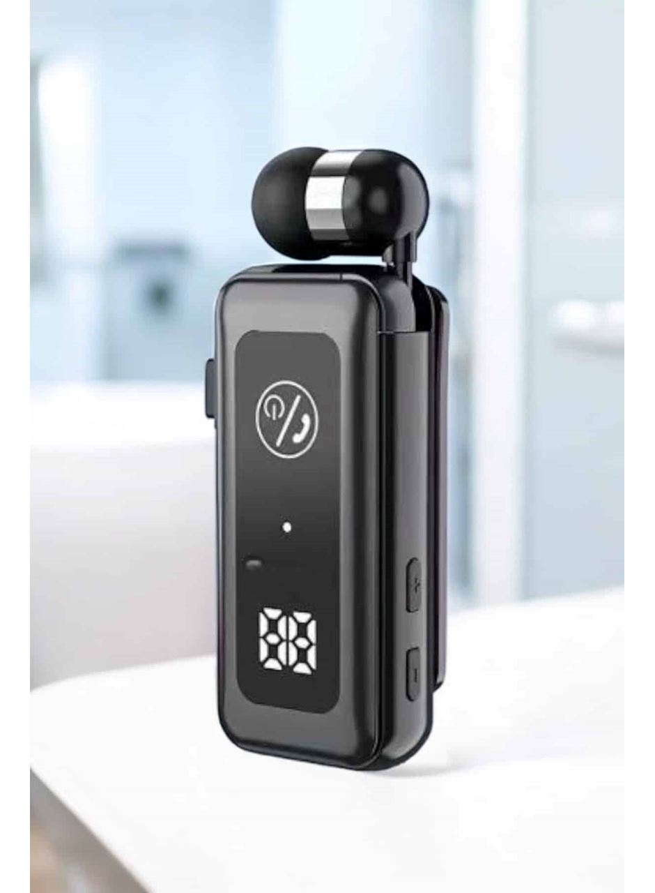 Kablolu Makaralı Bluetooth Kulaklık Uzun Pil Ömrü Dijital Göstergeli