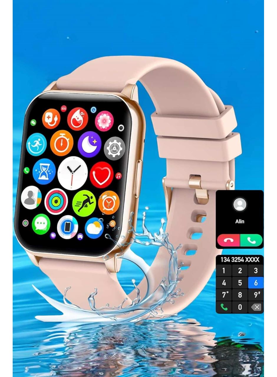 Akıllı Saat Amoled Ekran 3 Kordonlu Aksesuar Hediyeli Sesli Görüşme