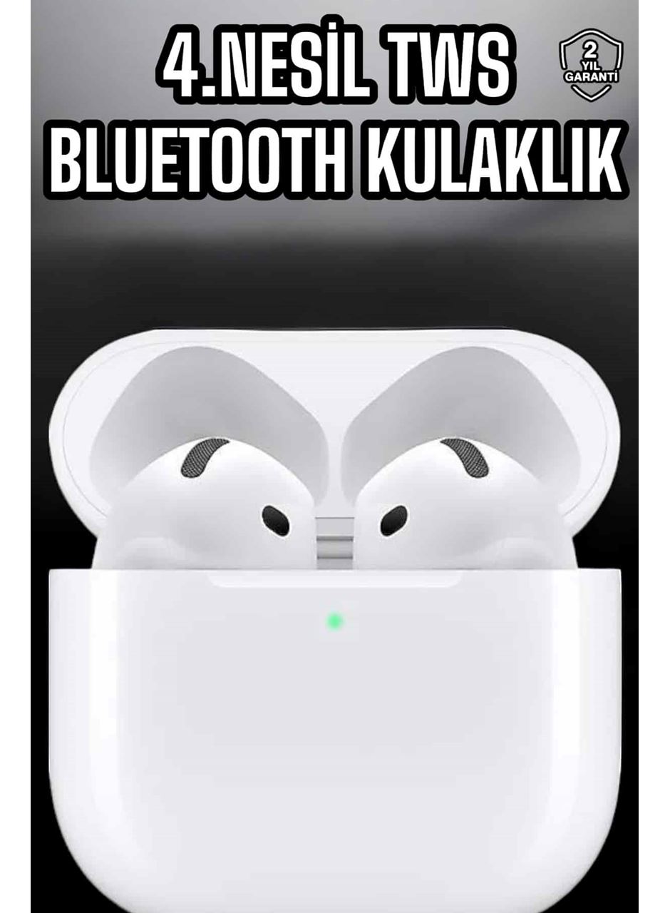 4.Nesil Kaliteli TWS Android ve İOS Uyumlu Mikrofonlu Kulaklık