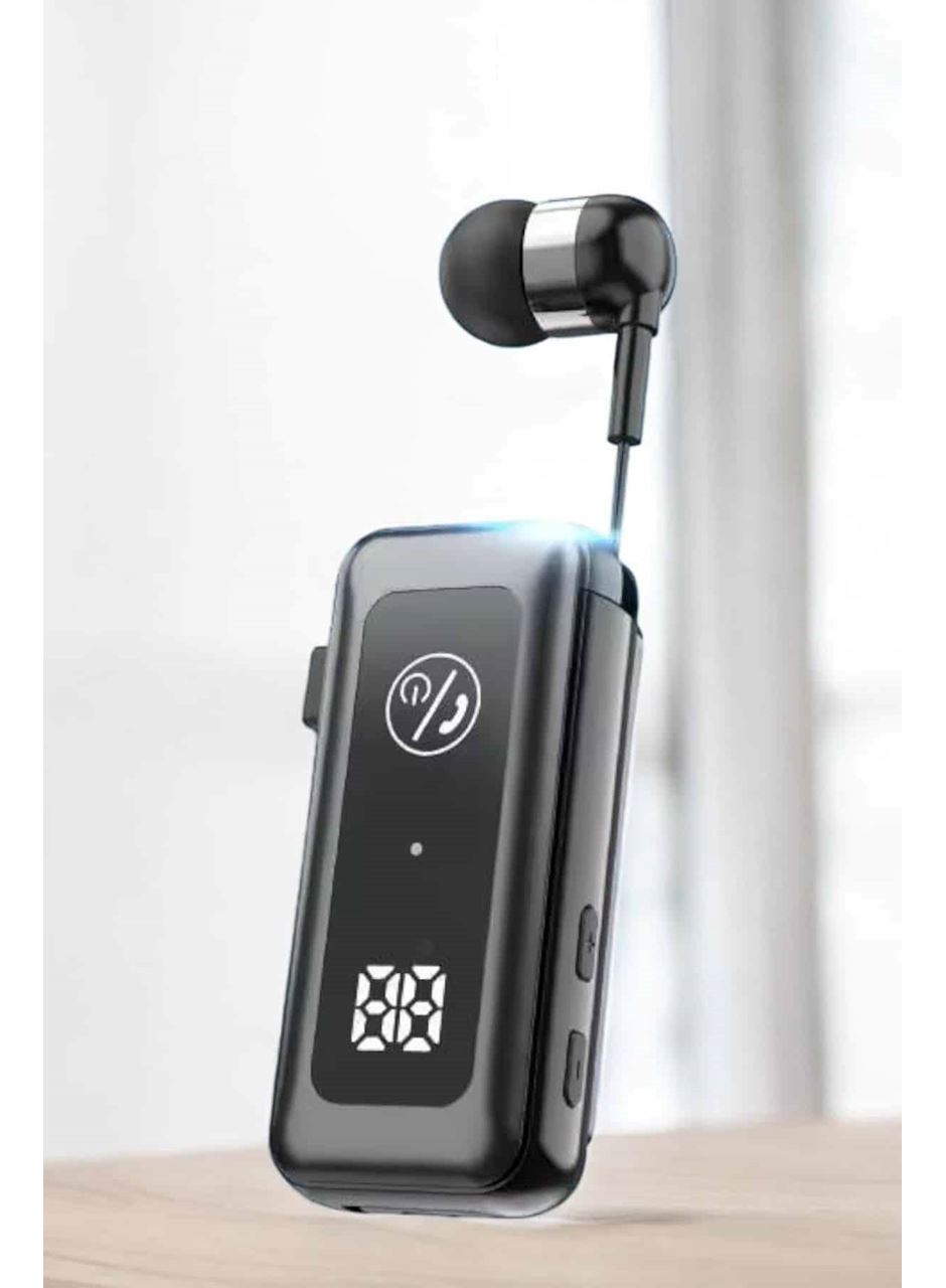 Makaralı Bluetooth Kulaklık Kulak İçi Dijital Göstergeli Yüksek Ses Kaliteli