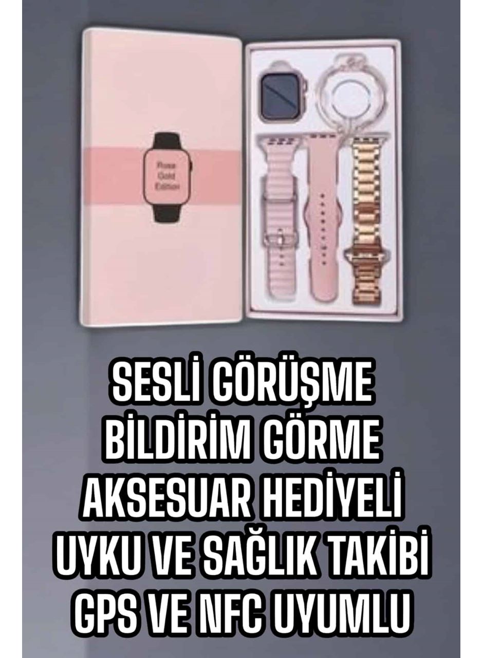 Akıllı Saat Bluetooth Bağlantılı Aksesuar Hediyeli GPS Takibi