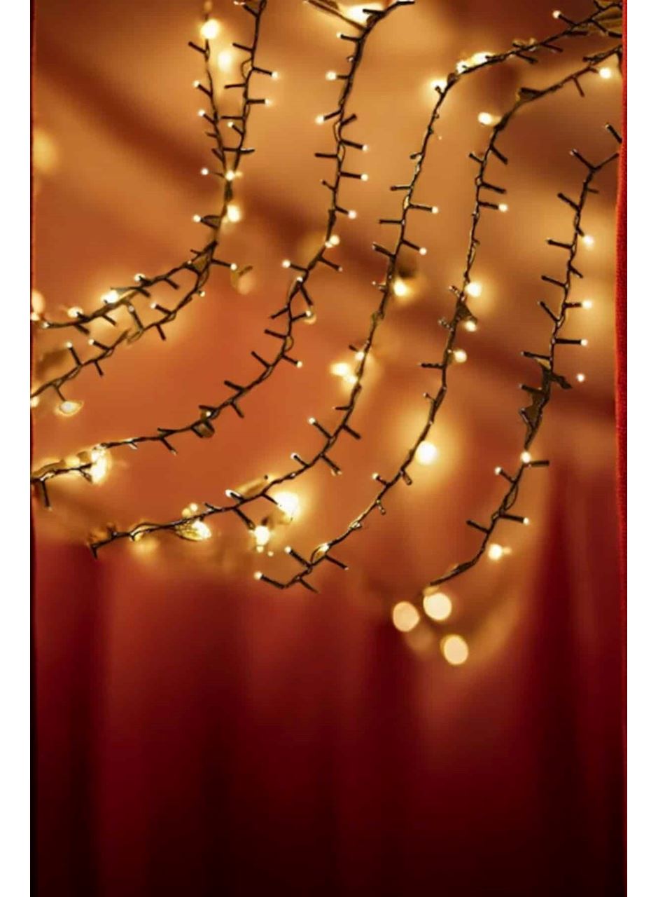 Led Işık 10 Metre Gün Işığı Parlak ve Doğal Ağaç Süsleme