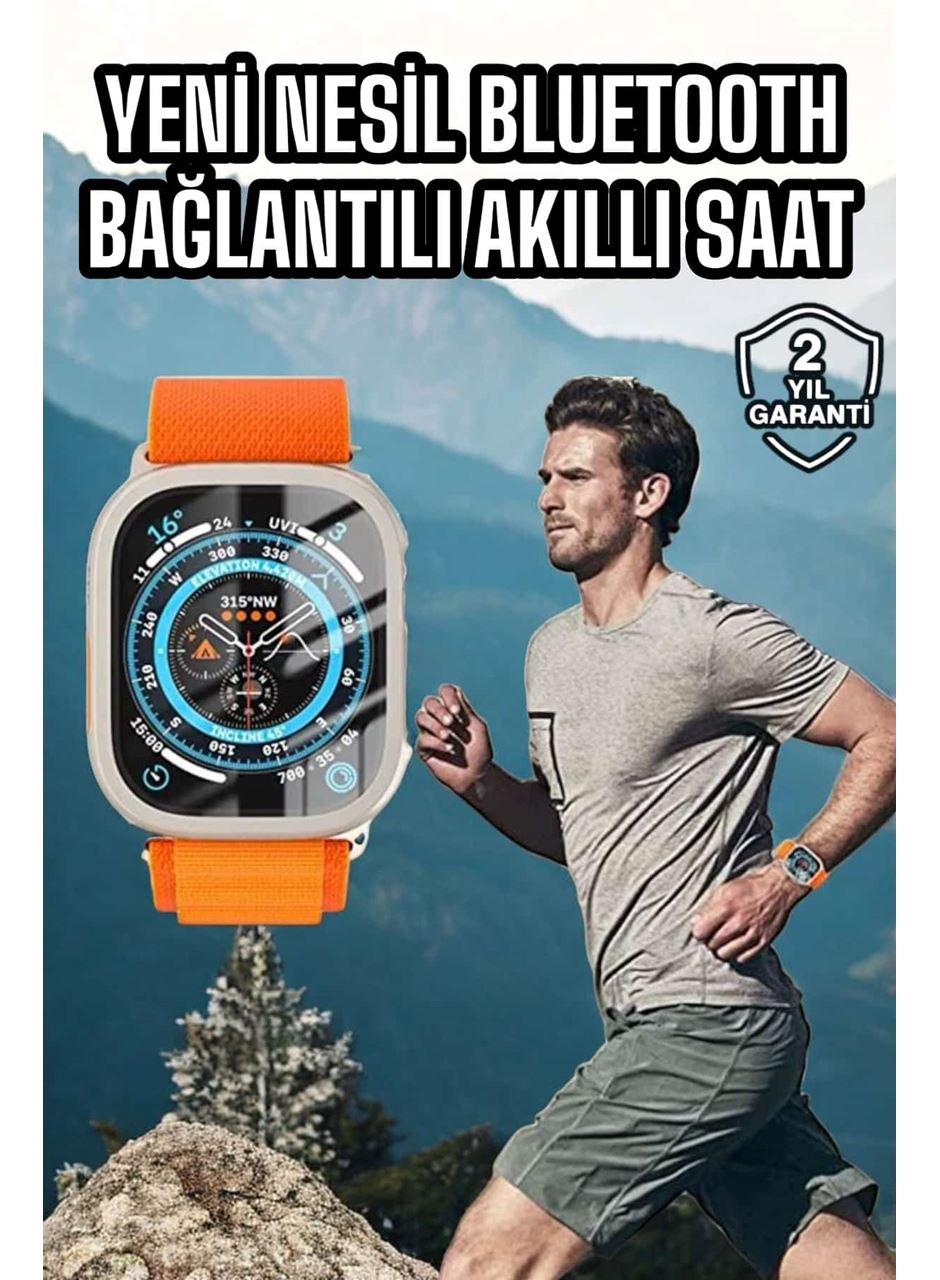 Akıllı Saat Uyku ve Spor Takibi Yeni Nesil Bluetooth Bağlantılı Amoled Ekran