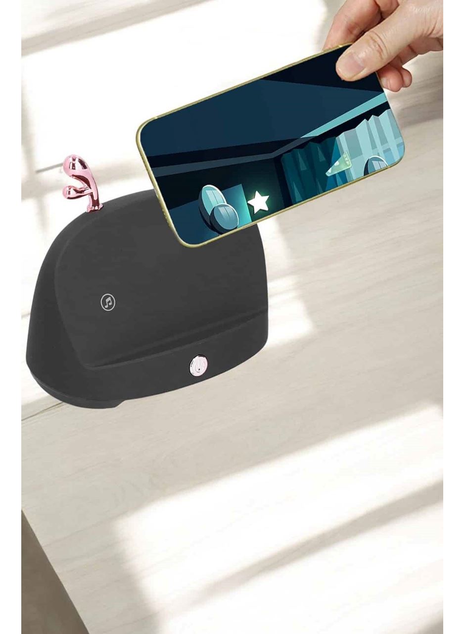 Telefon Tutuculu Akıllı Hoparlör Yüksek Ses Kaliteli Hoparlör