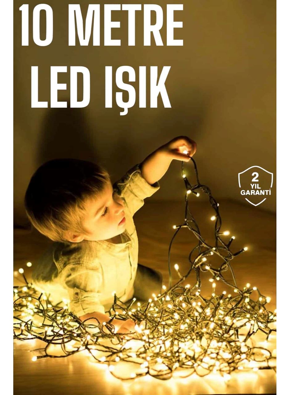 Gün Işığı 10 Metre Led Işık Şerit Led Süsleme Parti Malzemesi