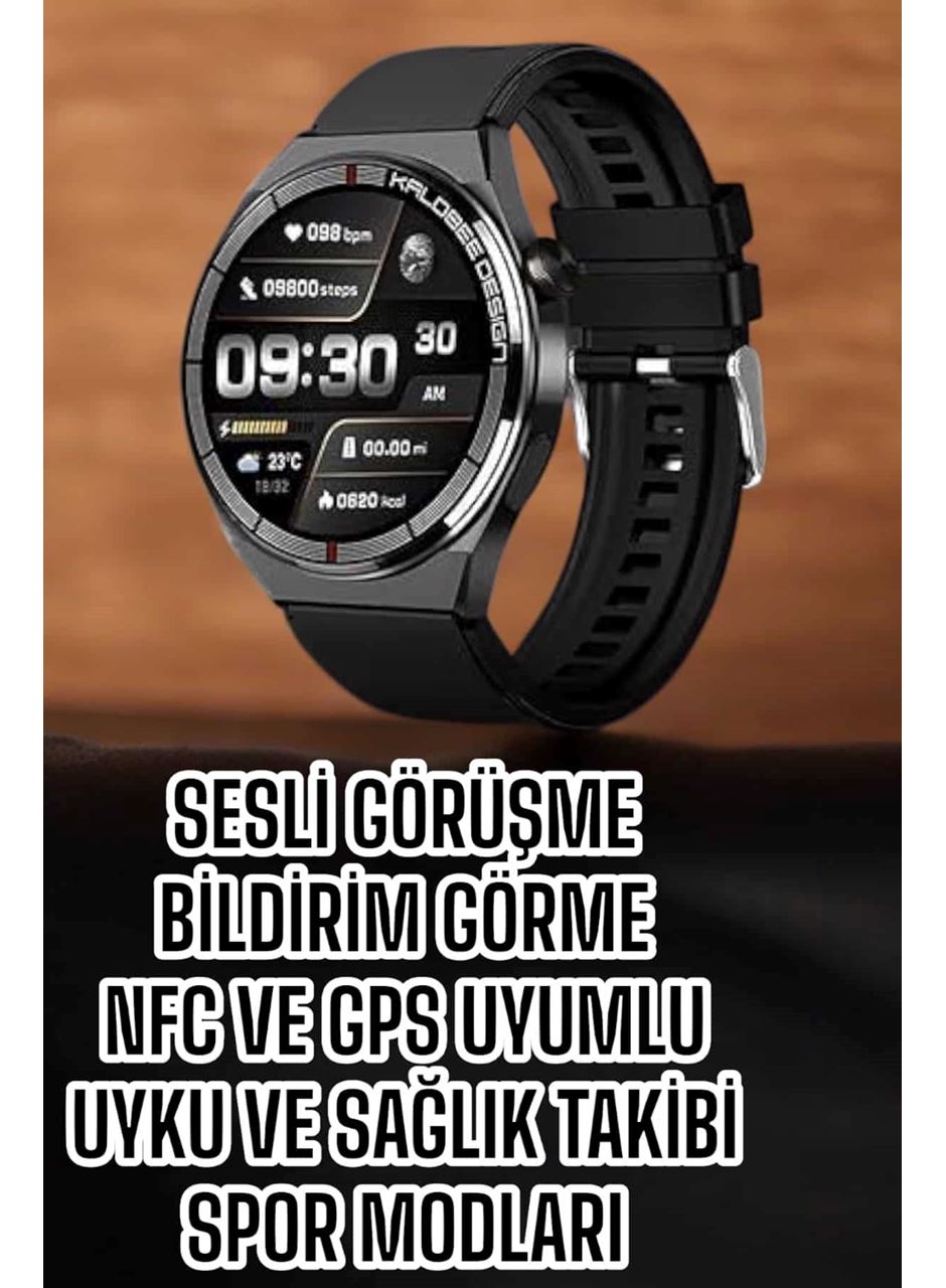 Akıllı Saat Bluetooth Bağlantılı Amoled Ekran Uyku ve Sağlık Takibi