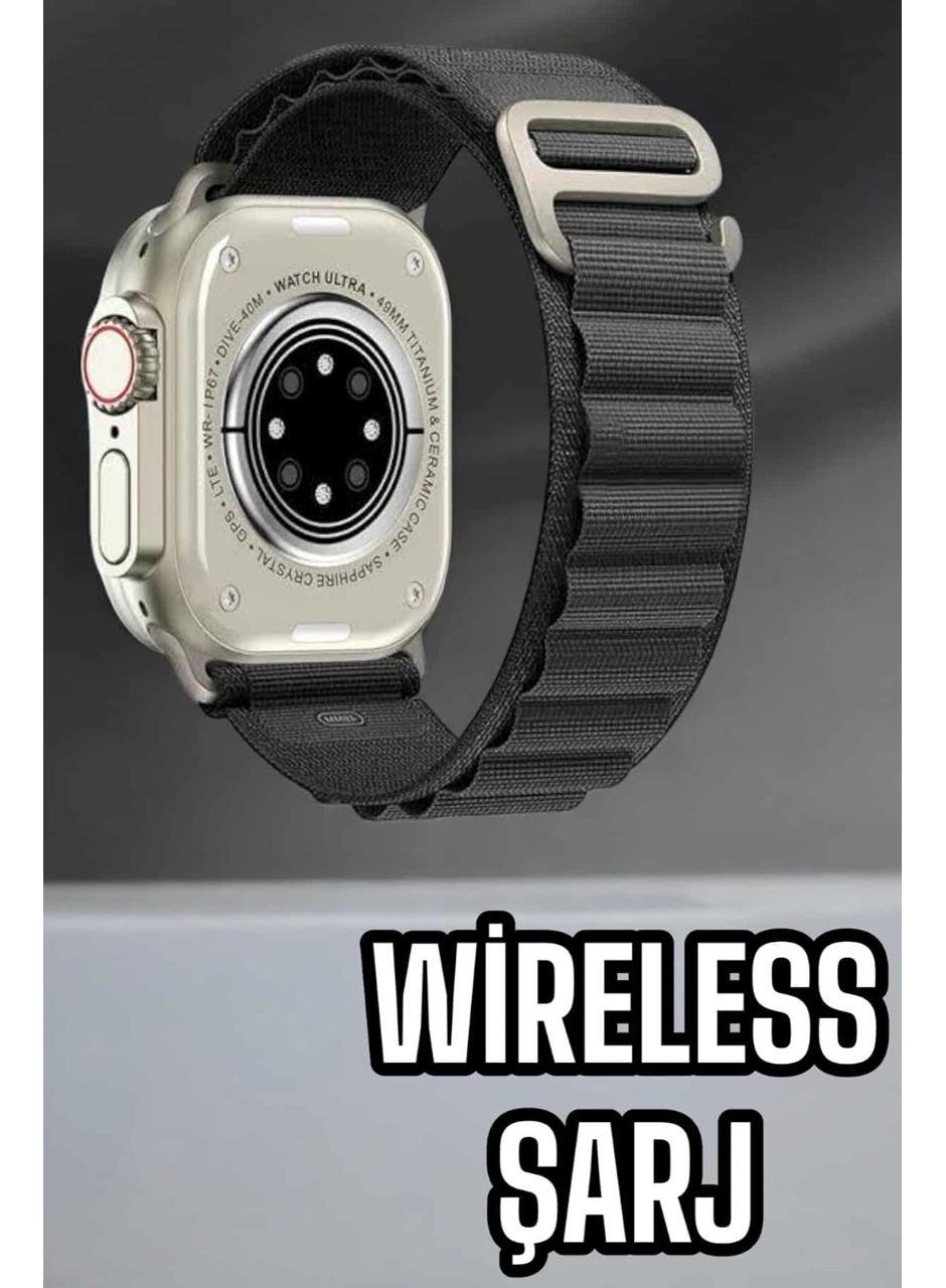 Akıllı Saat NFC ve GPS Uyumlu Uyku ve Sağlık Takibi Sesli Görüşme