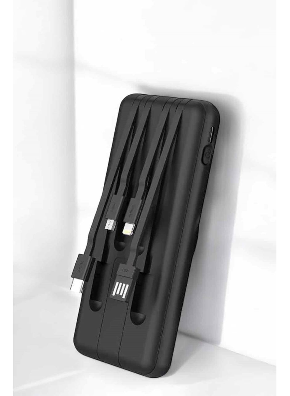 Hızlı Şarj Dijital Göstergeli Powerbankli Çoklu Şarj Özelliği