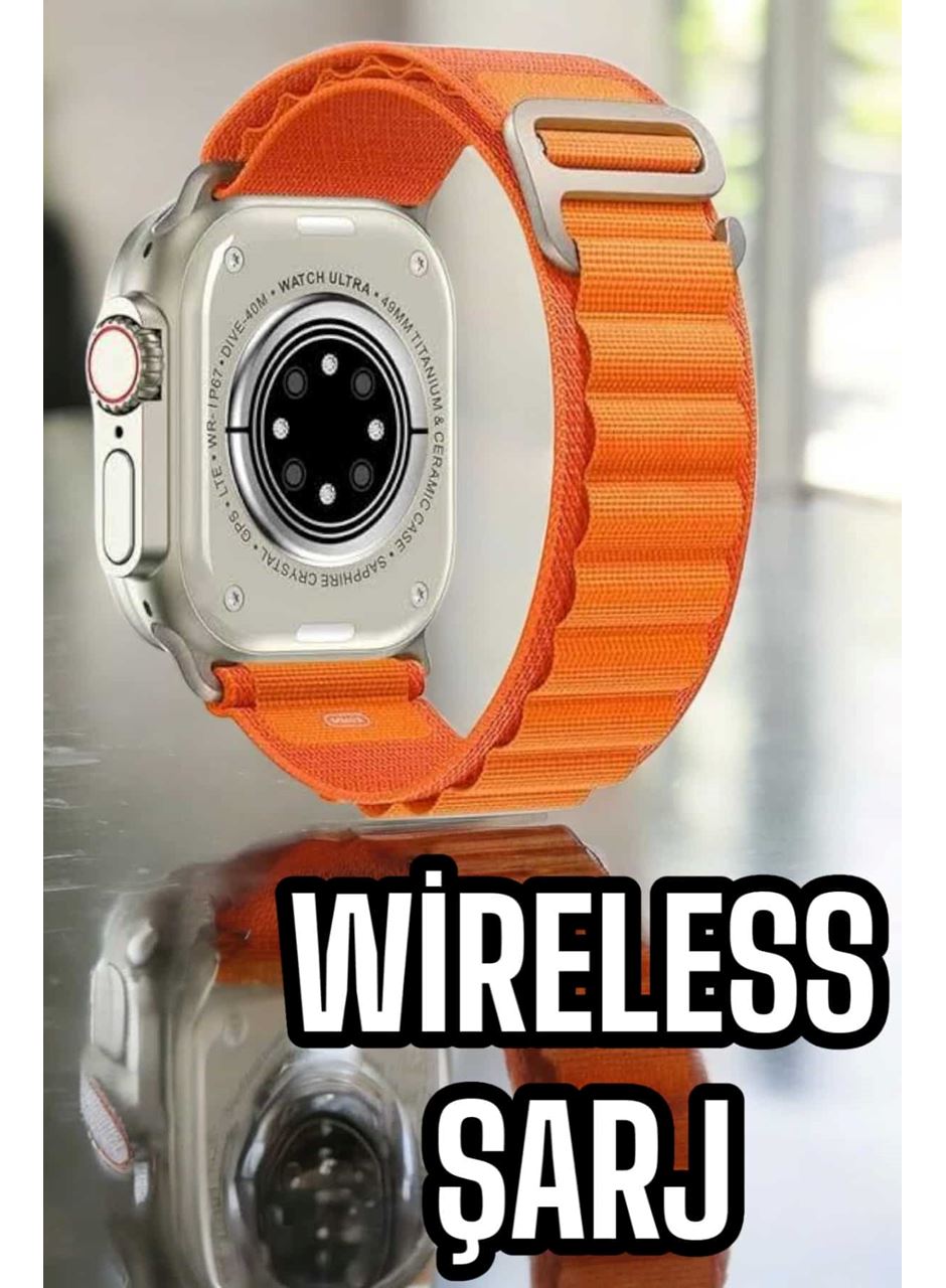 Yeni Nesil Akıllı Saat Nabız Ölçer Sağlık Ölçer ve Kalori Ölçer Uyku Takibi NFC Özelliği