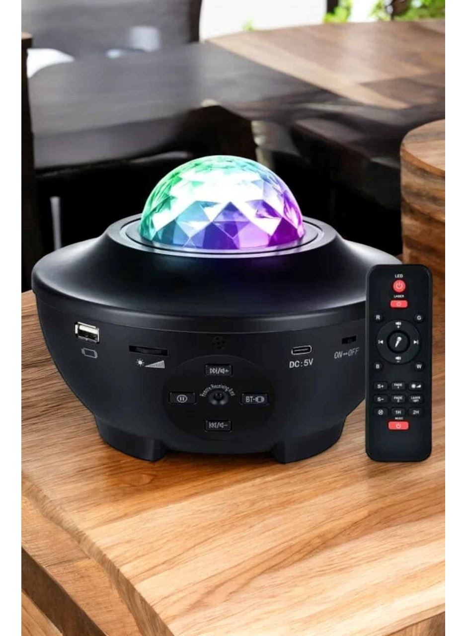 Yıldızlı gökyüzü Projektörü Uzaktan kumandalı Çocuklara Özel Şarjlı