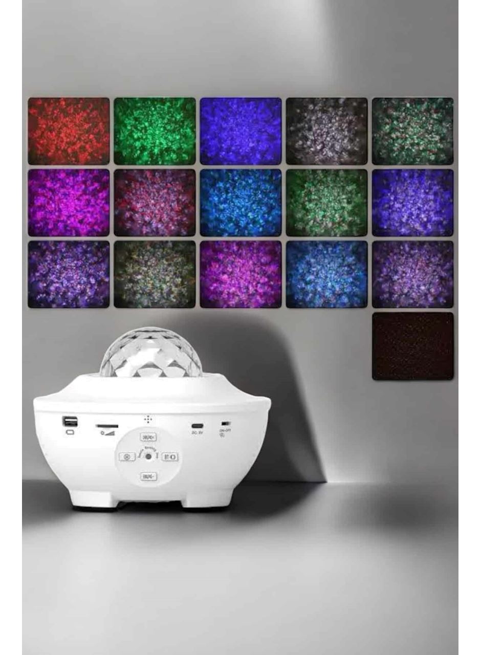 Yıldızlı gökyüzü Projektörü Uzaktan kumandalı Çocuklara Özel Şarjlı