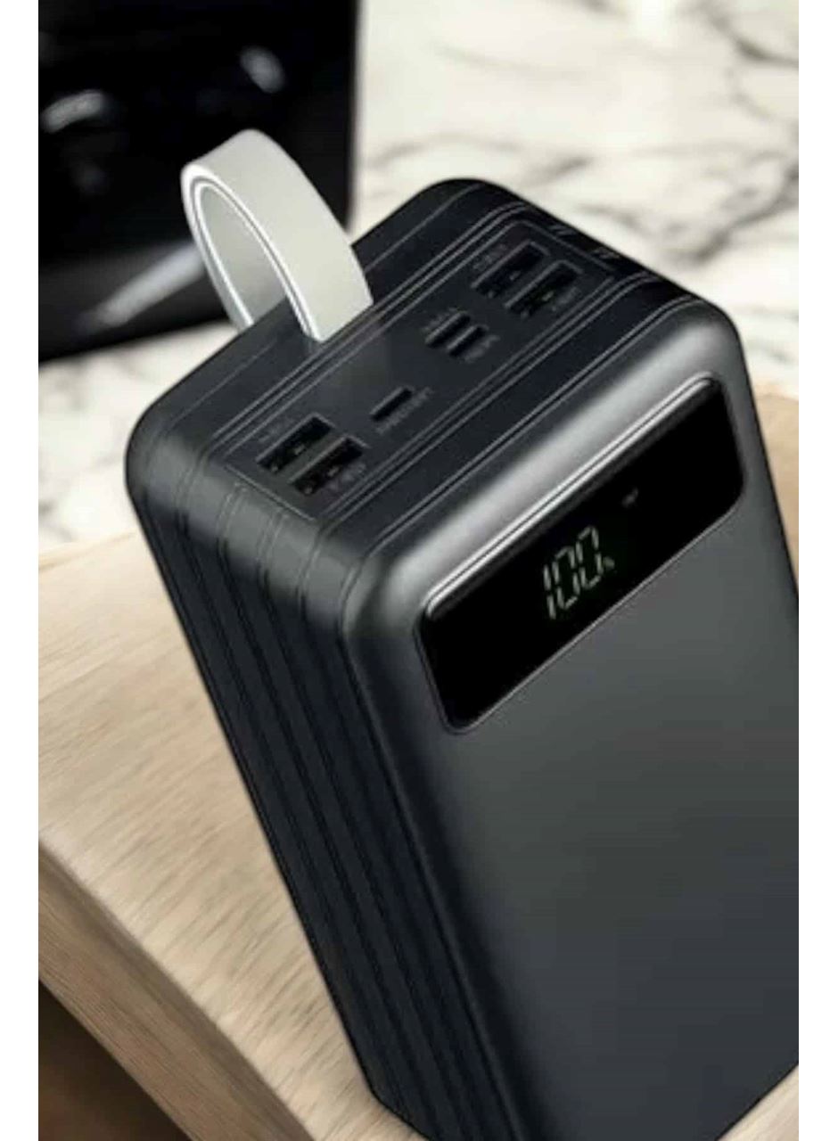 Powerbank 60.000 MAH 4 Portlu Uzun Şarj Süreli Dijital Göstergeli