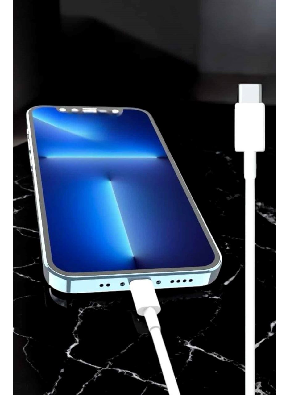 Iphone Uyumlu İOS Uyumlu Lightning Hızlı Şarj Tye C Lightning Şarj Kablosu