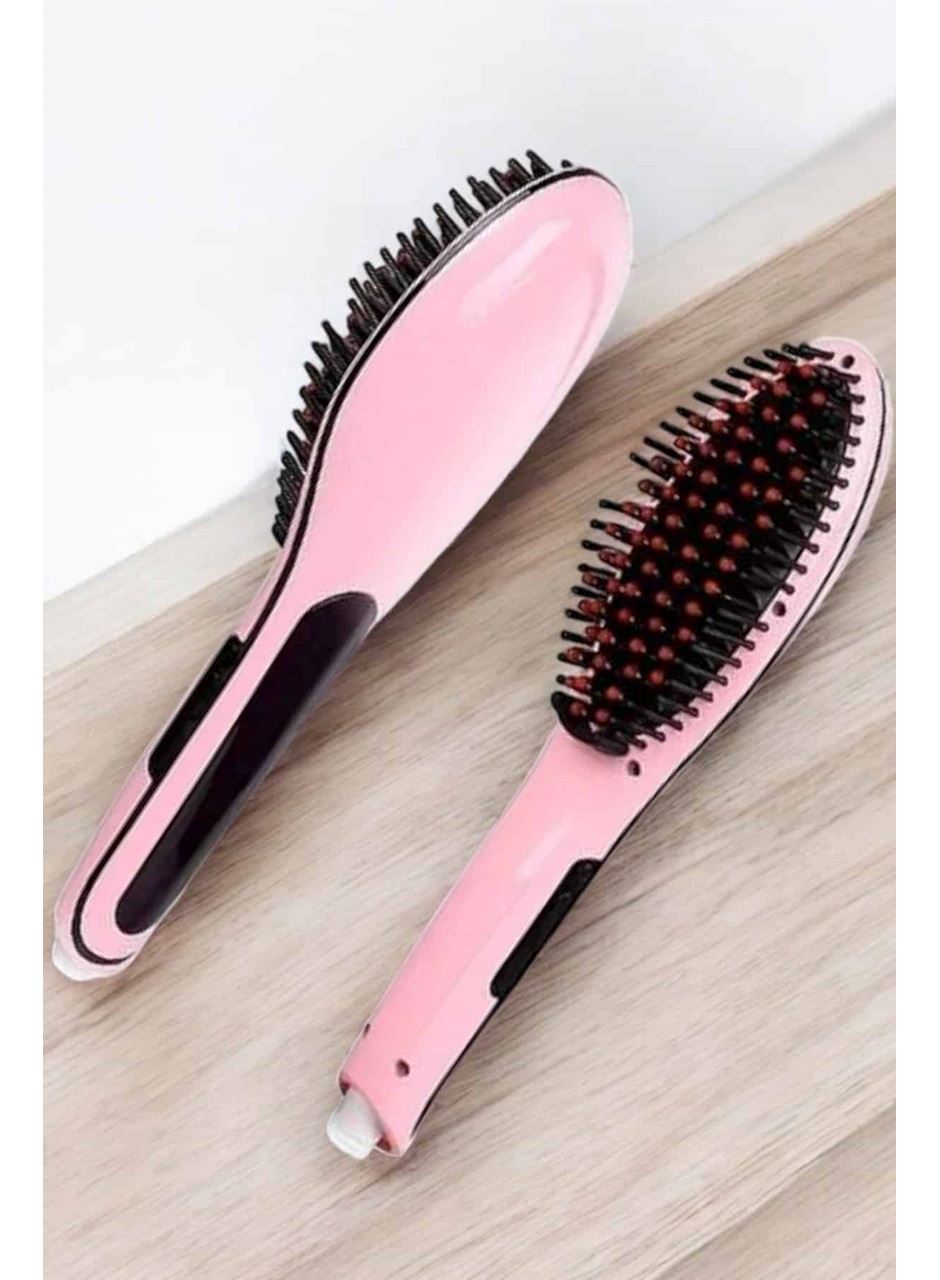 Fön Tarağı Saç Düzleştirici Sıkı Dişli Isı Ayarlı Elektriklenme Karşıtı