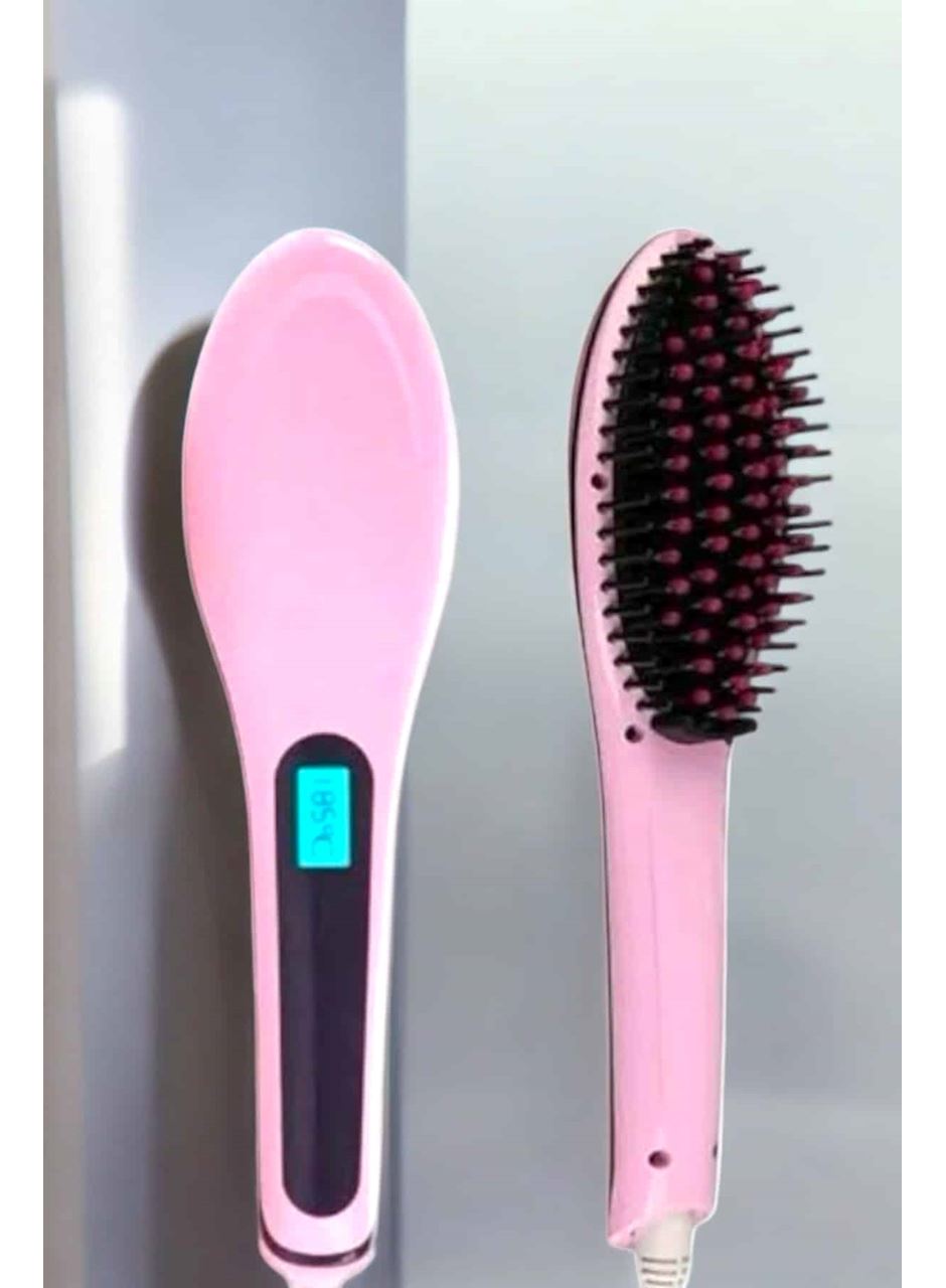 Fön Tarağı Saç Düzleştirici Sıkı Dişli Isı Ayarlı Elektriklenme Karşıtı