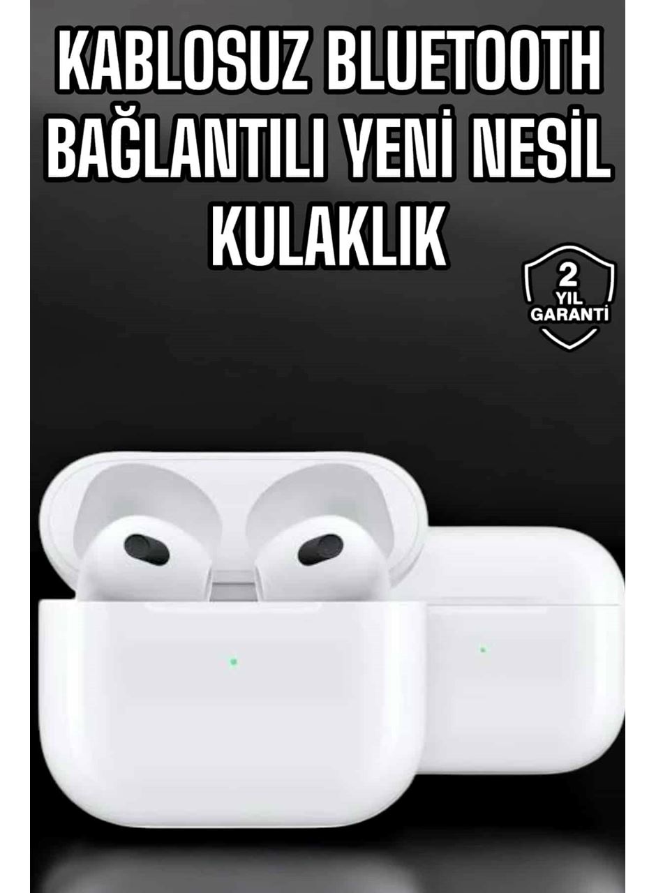 Bluetooth Kulaklık 3.Nesil Kablosuz Uzun Pil Ömrü Dokunmatik Kontrol