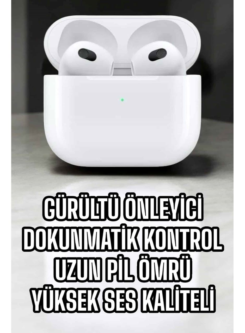 Bluetooth Kulaklık 3.Nesil Kablosuz Uzun Pil Ömrü Dokunmatik Kontrol