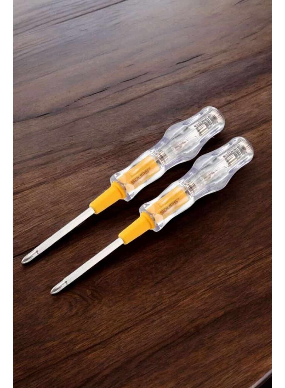 Kontrol Kalemi Nikel Kaplama Çift Başlıklı Test Cihazı