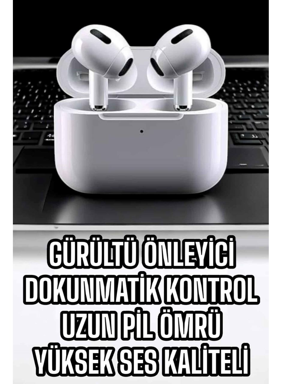 3.Nesil TWS Bluetooth Kulaklık Mikrofonlu ANC Özelliği Dokunmatik Kontrol