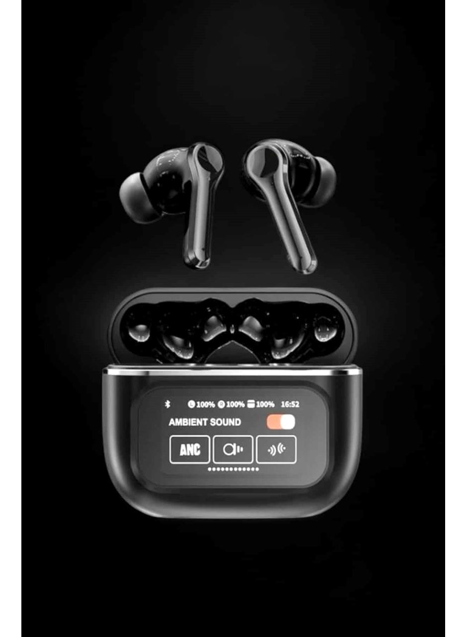 Yeni Nesil Bluetooth Kulaklık Ekranlı Yüksek Ses Kaliteli Uzun Şarj Süreli