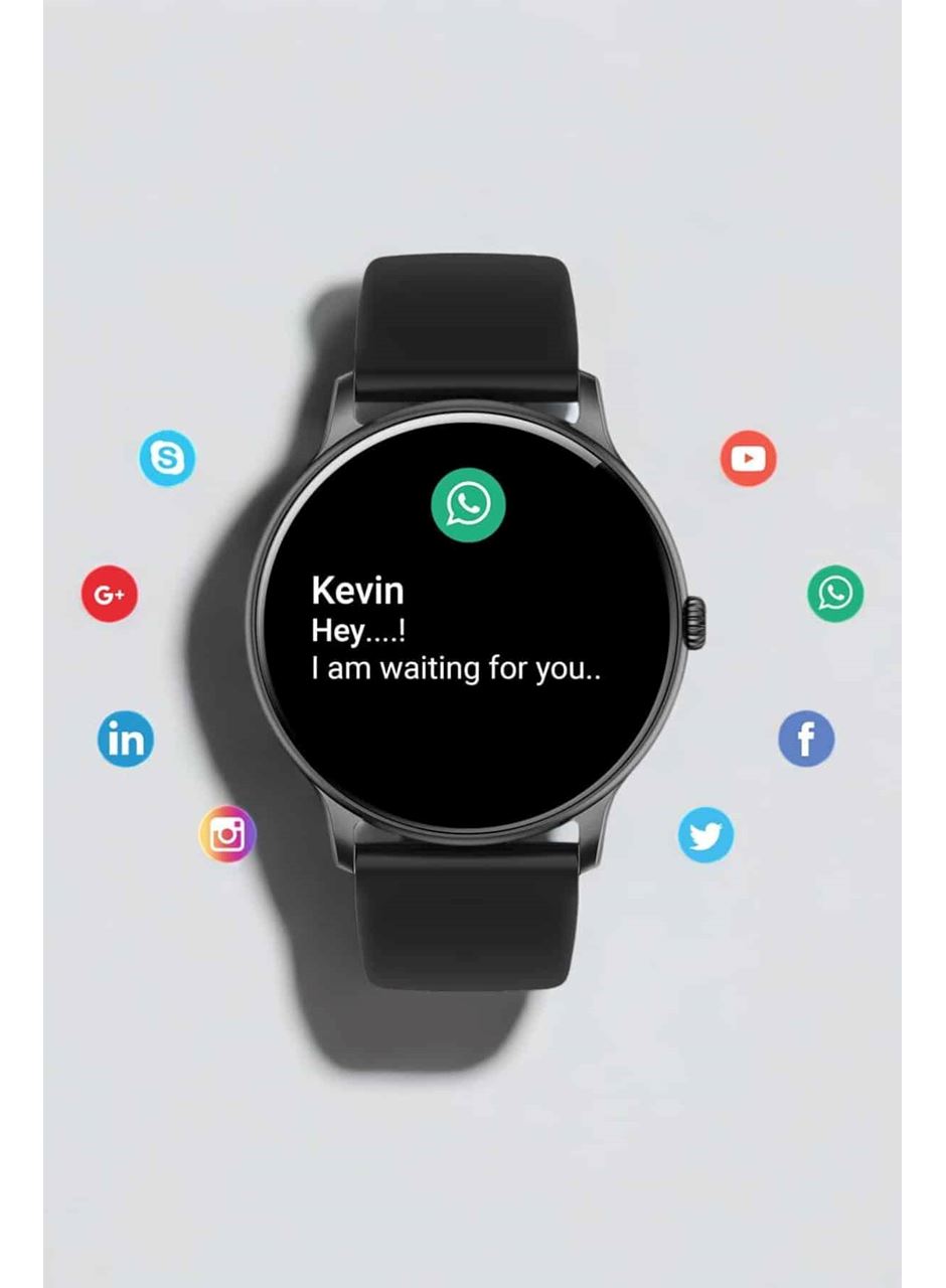 Akıllı Saat Çok Fonksiyonlu Sesli Görüşme NFC Uyumlu Amoled Ekran