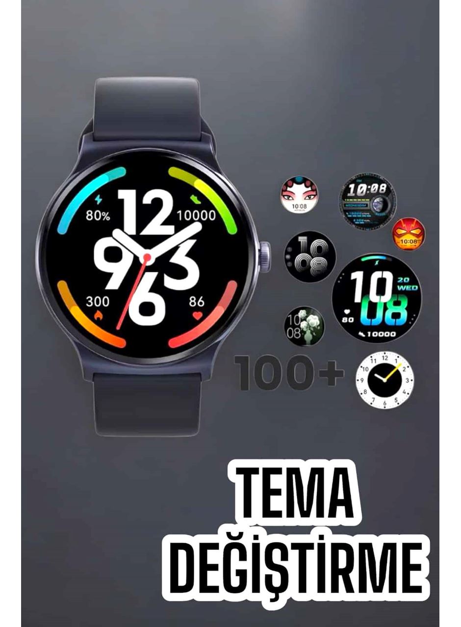 Akıllı Saat Sesli Görüşme Bluetooth Bağlantılı 3 Kordonlu