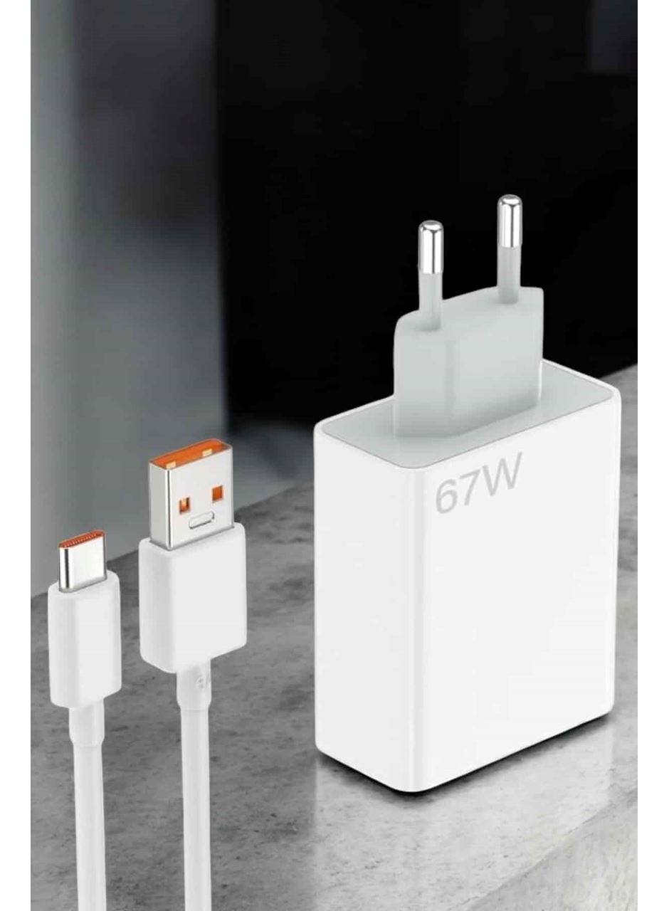 67W Şarj Aleti Turbo Hızlı Type-C Şarj