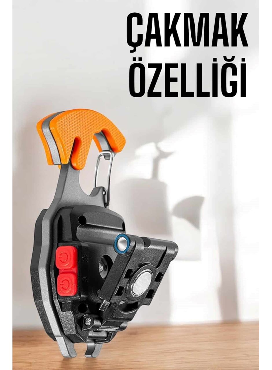 El Feneri Acil Işık Seti Tornavida Düdük Kapak Açma Kamp Lambası