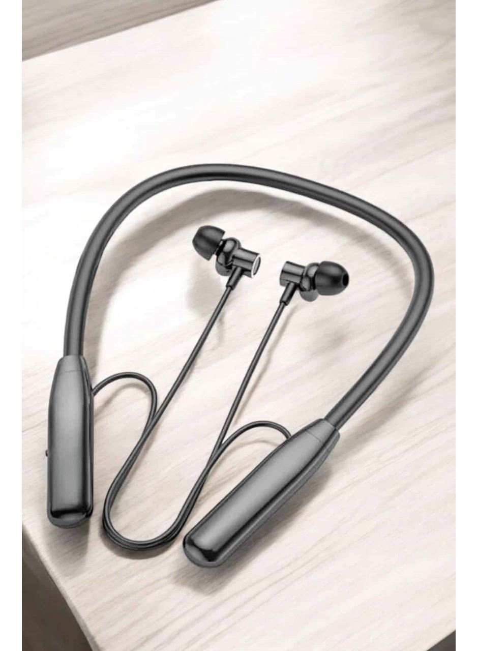 Boyun Askılı Bluetooth Kulaklık Uzun Şarj Süreli Dijital Göstergeli Kablolu