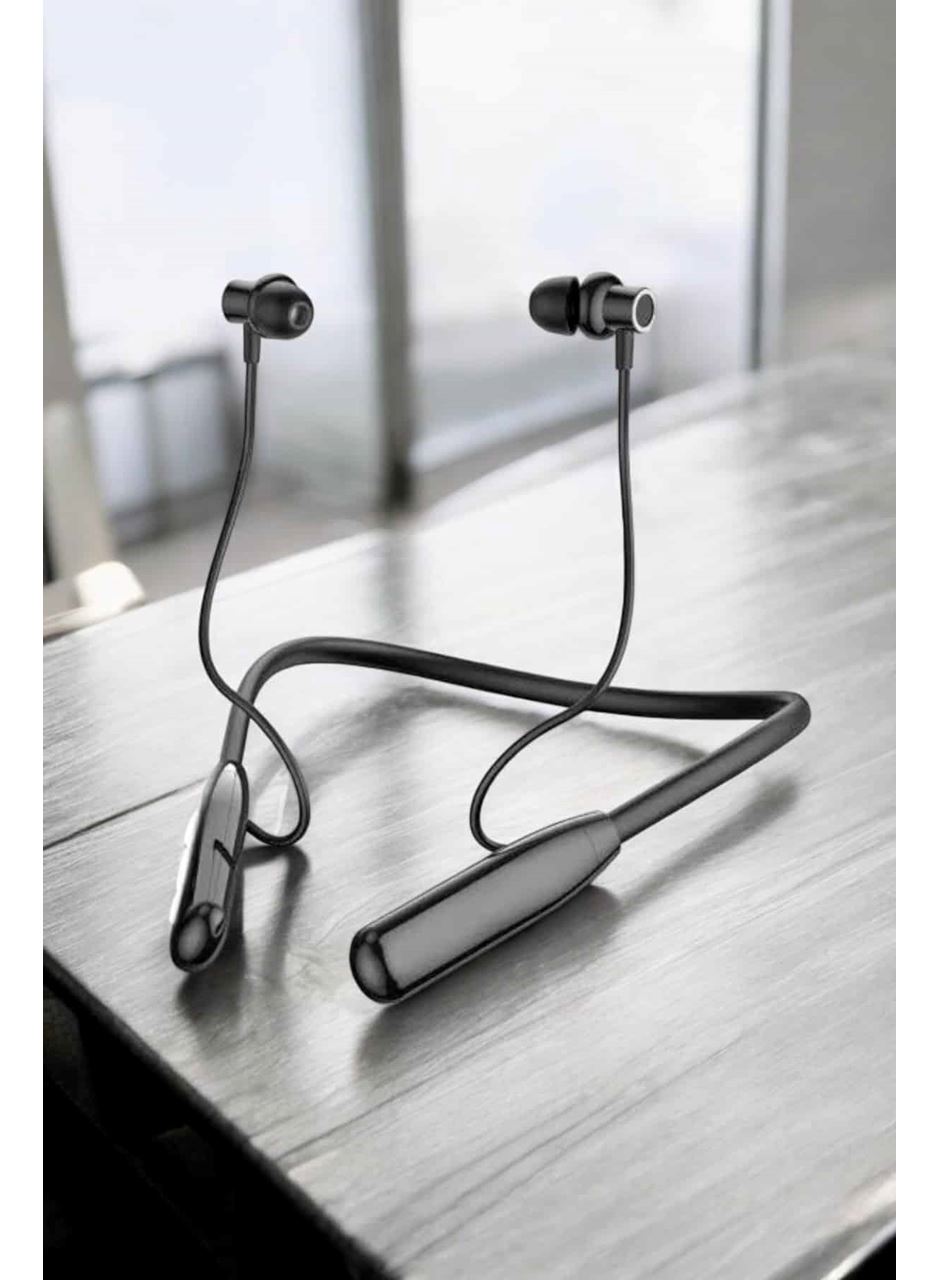 Boyun Bantlı Bluetooth Kulaklık Yüksek Ses Kaliteli 100 Saat Kulaklık