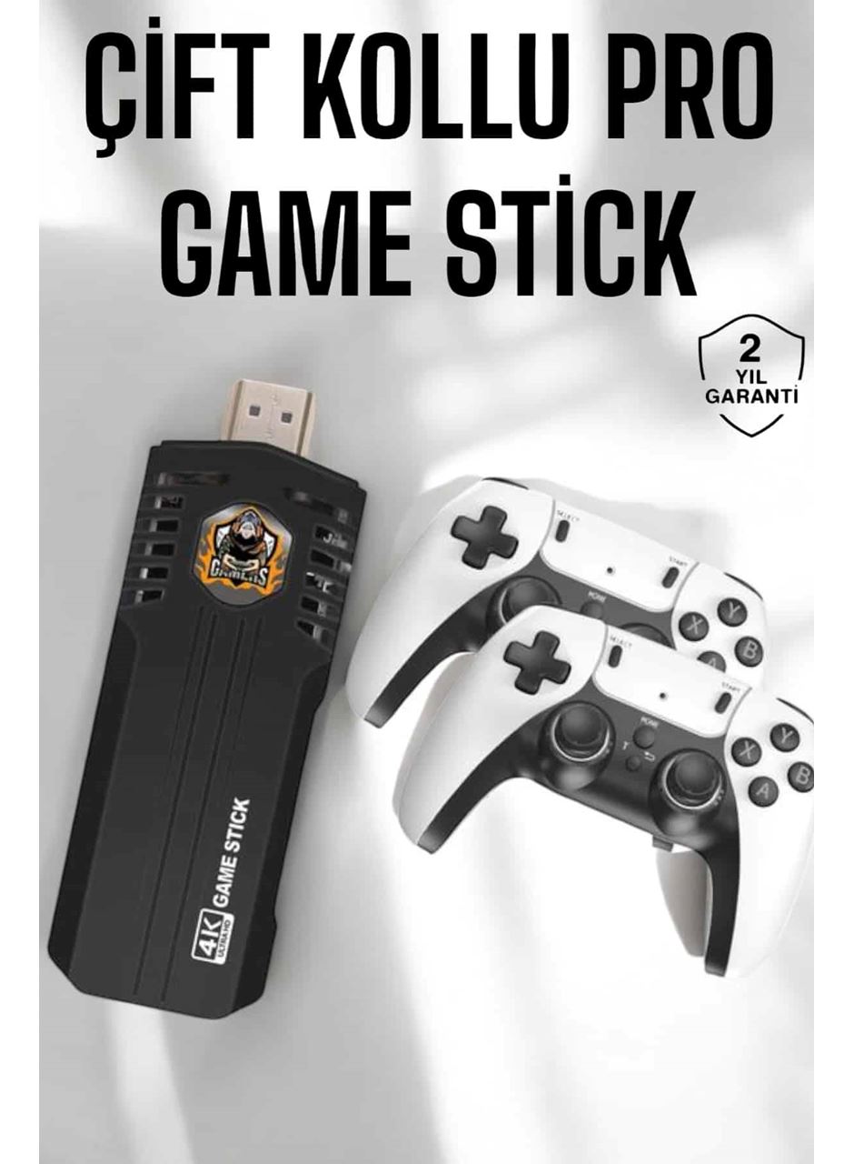 Joystick Çift Kollu Oyun Kolu Retro Oyun Yüksek Çözünürlüklü 3D Game