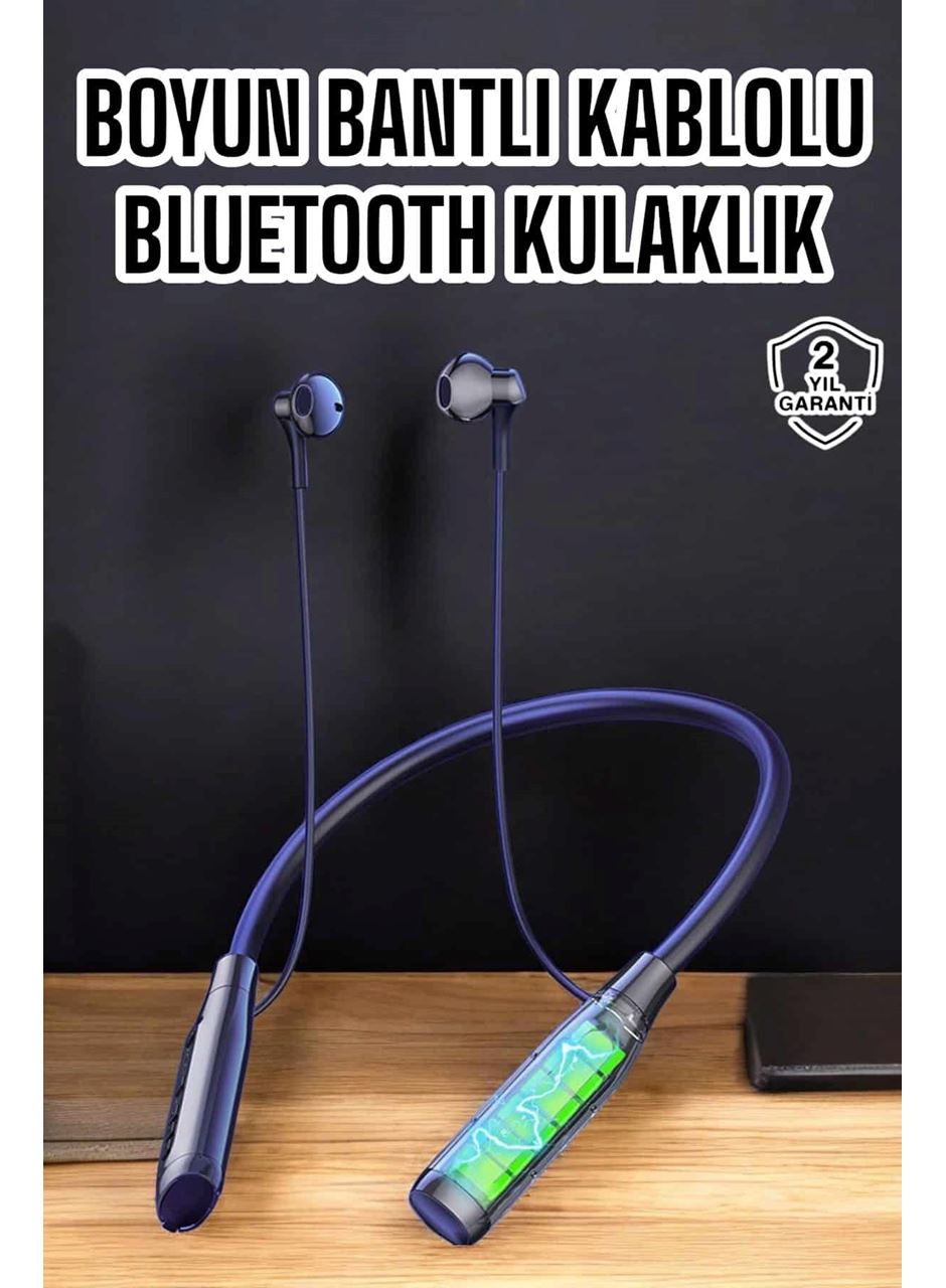 Yeni Nesil Bluetooth Kulaklık Kablolu Kulak İçi Dijital Göstergeli