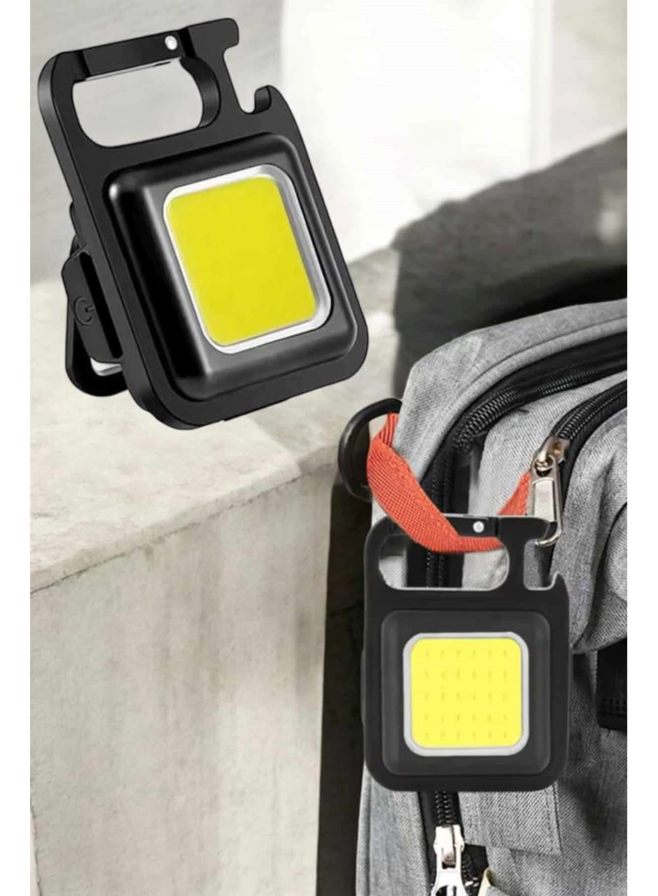 Kamp Işığı Çok Fonksiyonlu Taşınabilir Anahtarlık Kapak Açma Manyetik Özelliği