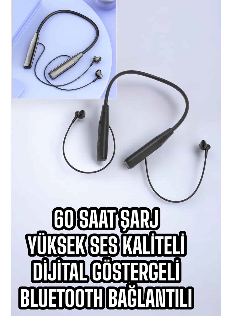 Yeni Nesil Bluetooth Kulaklık Kablolu Kulak İçi Dijital Göstergeli