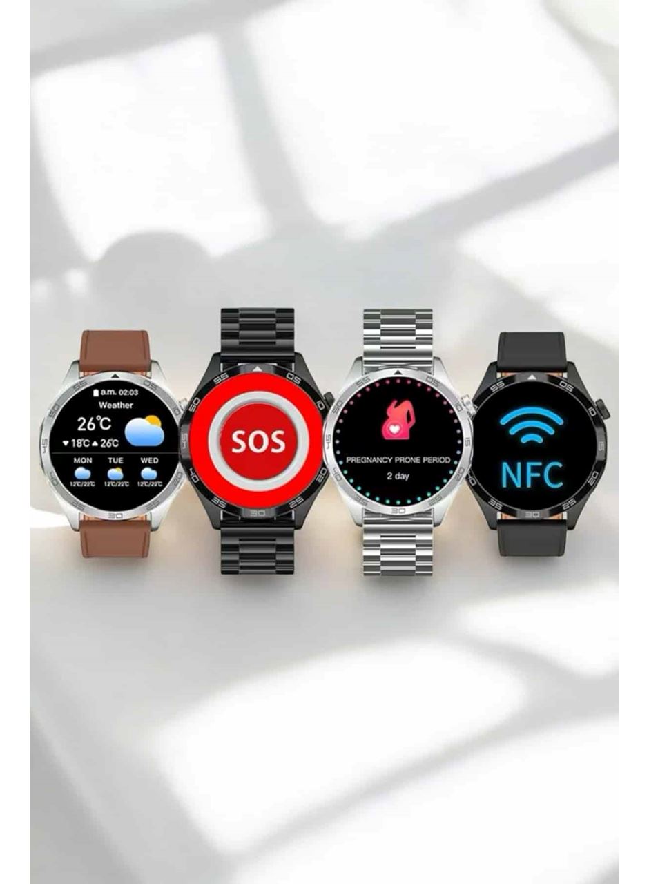 Akıllı Saat Sesli Görüşme Titreşimli Nabız Sensörlü Spor Modları