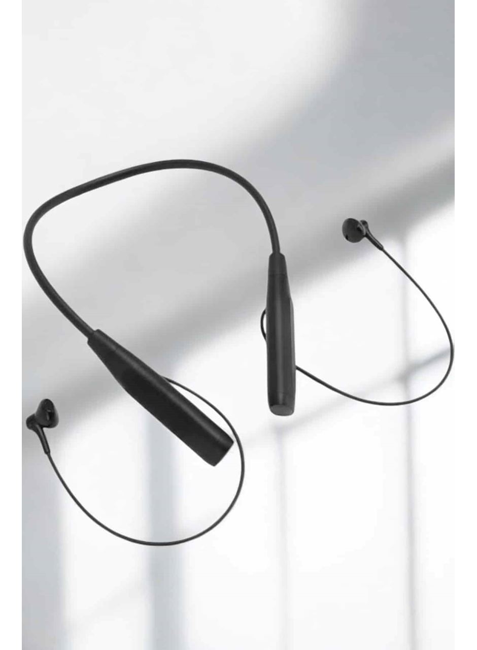 Kablolu Boyun Askılı Dijital Göstergeli Bluetooth Kulaklığı 60 Saat