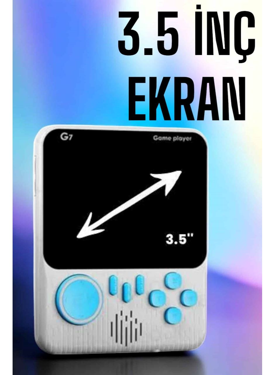 El Atarisi 3.5 inç Ekran Çift Konsol 666 Adet Retro Oyun Gamepad