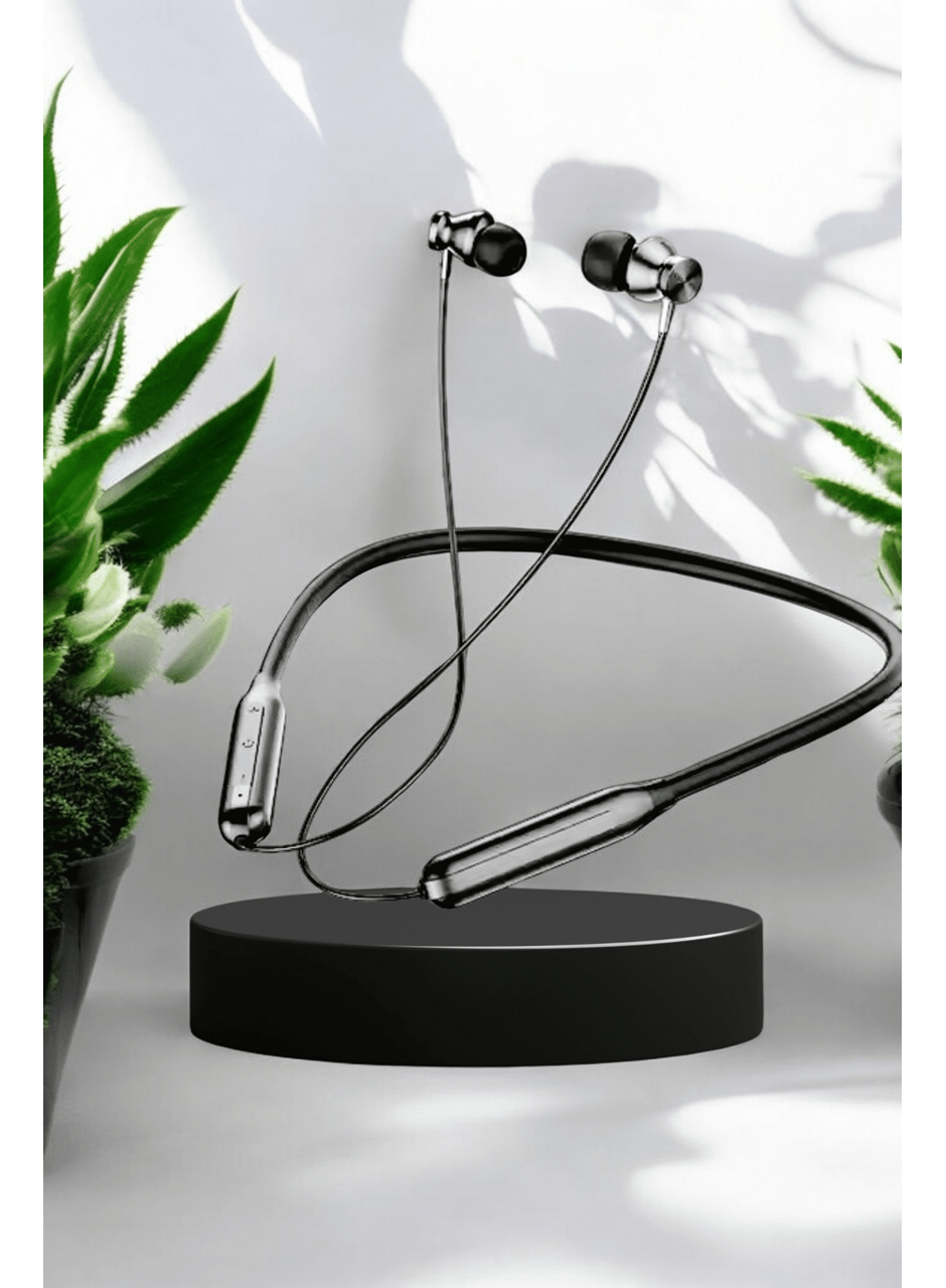 Boyun Bantlı Kablolu Kulaklık ANC Özelliği Uzun Şarj Süreli Sporcu Kulaklığı 100 saat