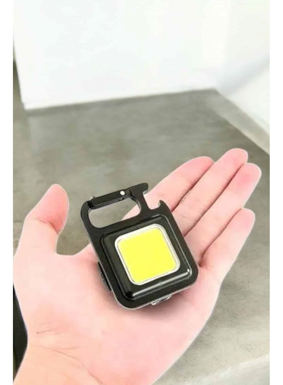 Anahtarlık Çok Amaçlı Mıknatıslı Taşınabilir Işık Led Şarjlı