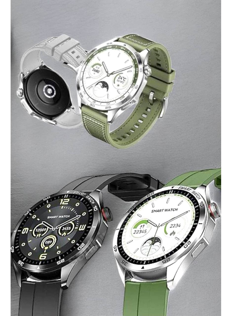 Akıllı Saat Sesli Görüşme Titreşimli Nabız Sensörlü Spor Modları