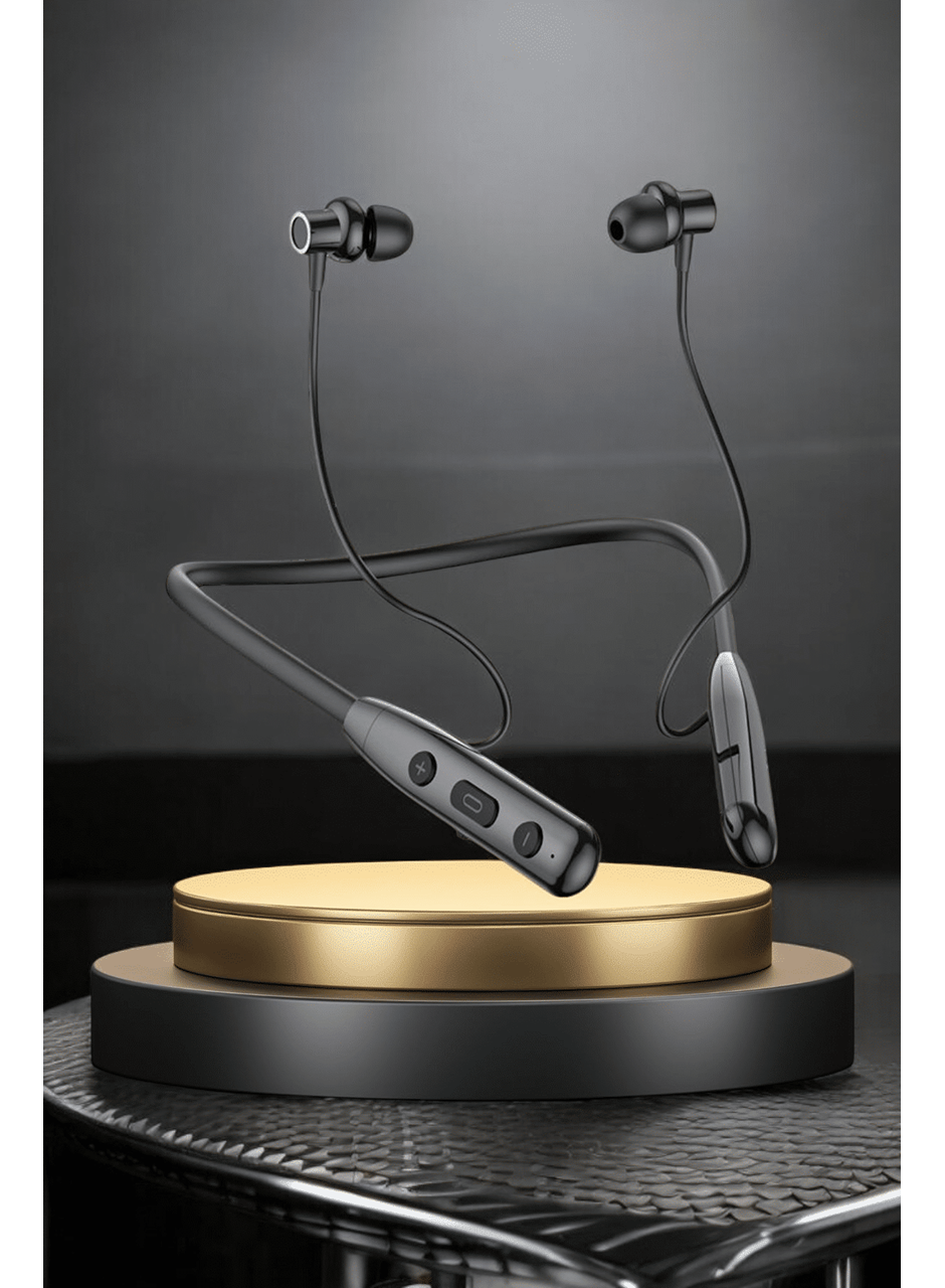 Kablolu Bluetooth Kulaklık Boyun Bantlı ANC Özelliği Yüksek Ses Kaliteli 100 saat