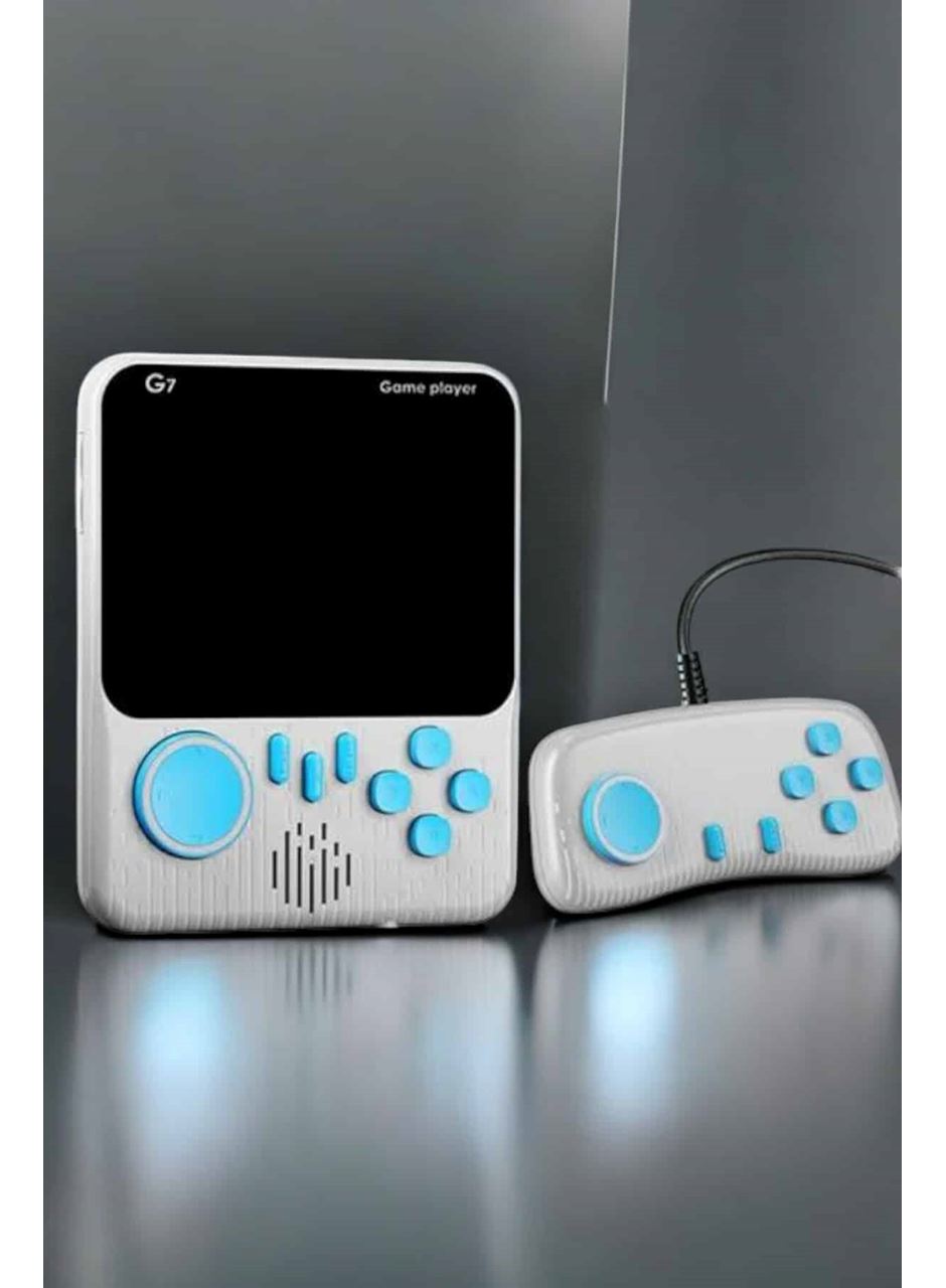 Mini Atari El Atarisi 3.5 inç Ekran Çift Konsol 666 Adet Retro Oyun Gameboy El Atarisi