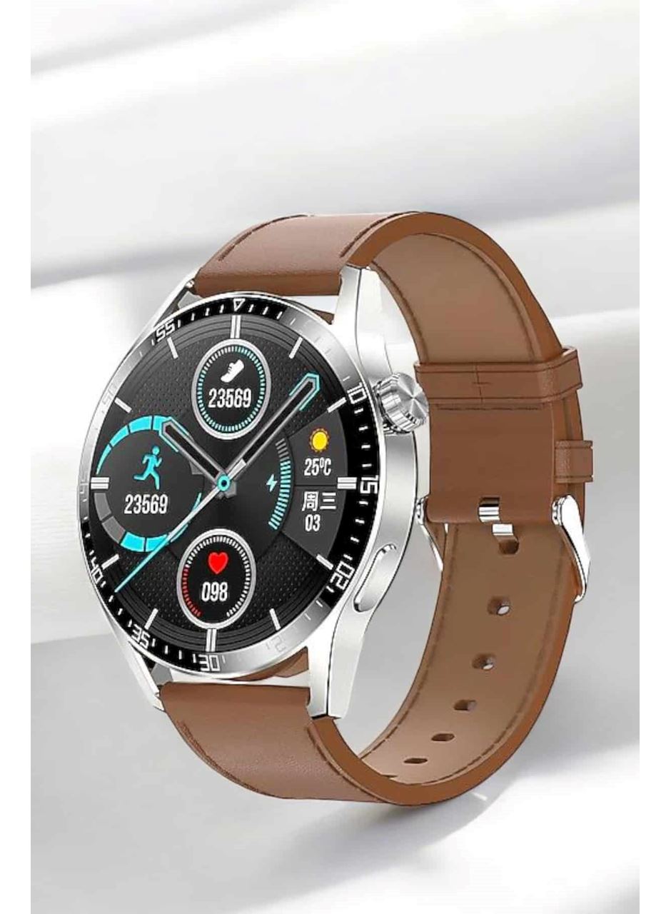 Akıllı Saat Titreşimli Pusula Nabız ve Tansiyon Ölçer NFC Uyumlu