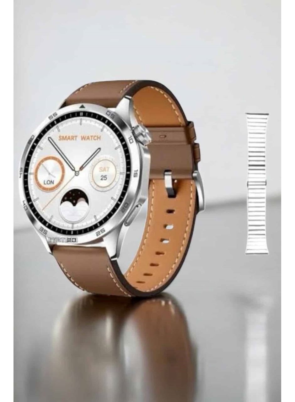 Akıllı Saat Titreşimli Pusula Nabız ve Tansiyon Ölçer NFC Uyumlu