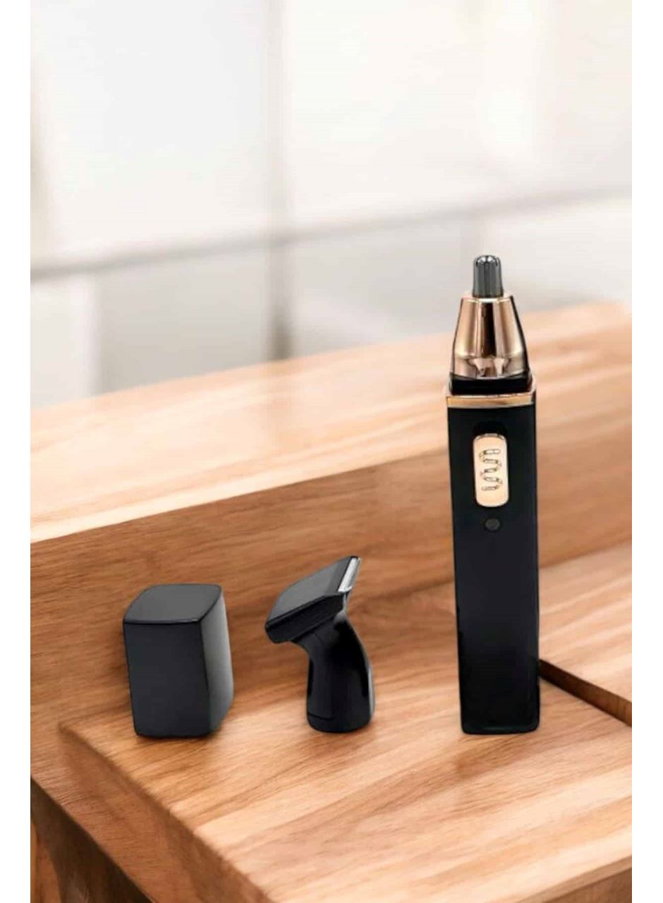 Seyahat Tipi Mini Taşınabilir Siyah Burun Kulak Yanak Kıl ve Tüy Temizleme Makinesi