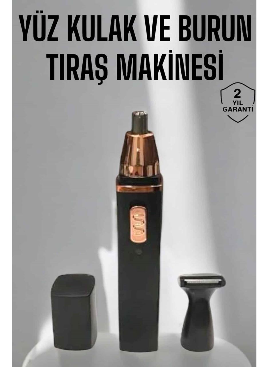 Tıraş Makinesi Kulak Burun ve Yüz Temizleyici Şarjlı Mini