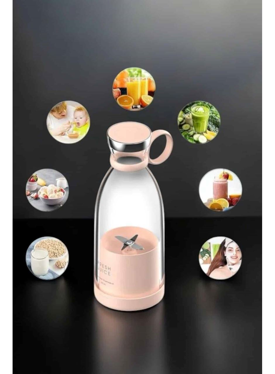 El Blender Taşınabilir Meyve Blender Şarj Edilebilir Taşınabilir Blender Elektrikli